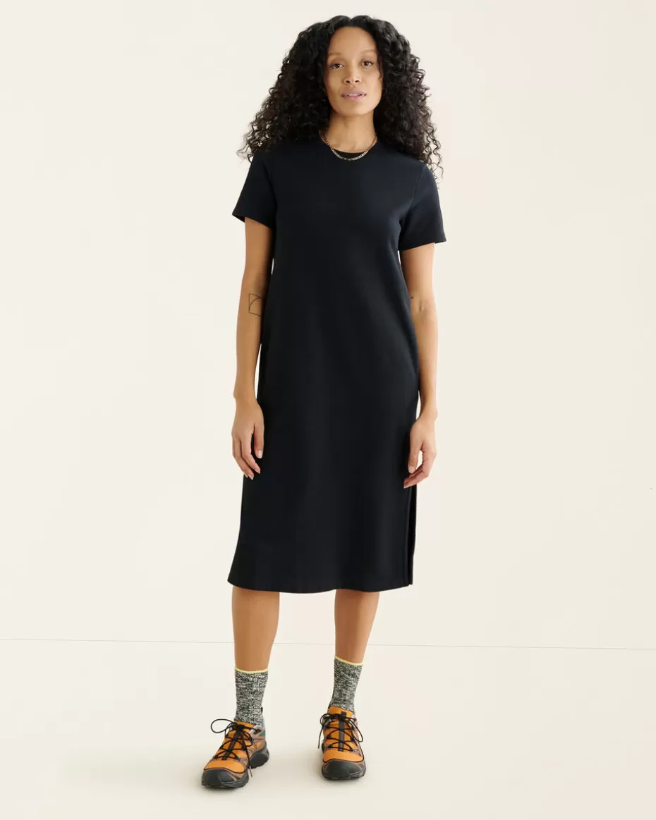 New Roots Amelia Midi Dress BLACK