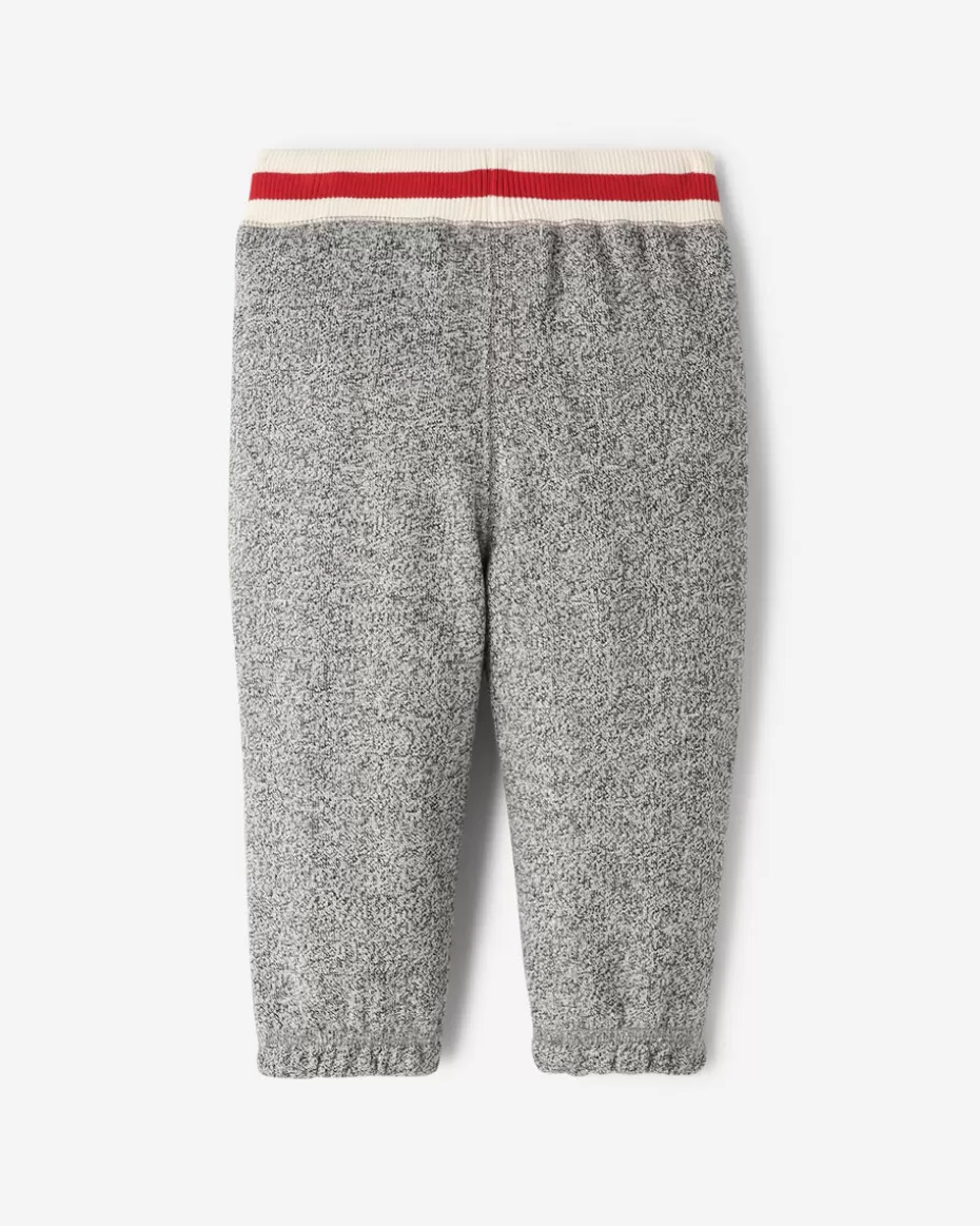 Cheap Roots Baby Cabin Relaxed Sweatpant GREY OAT PEPPER