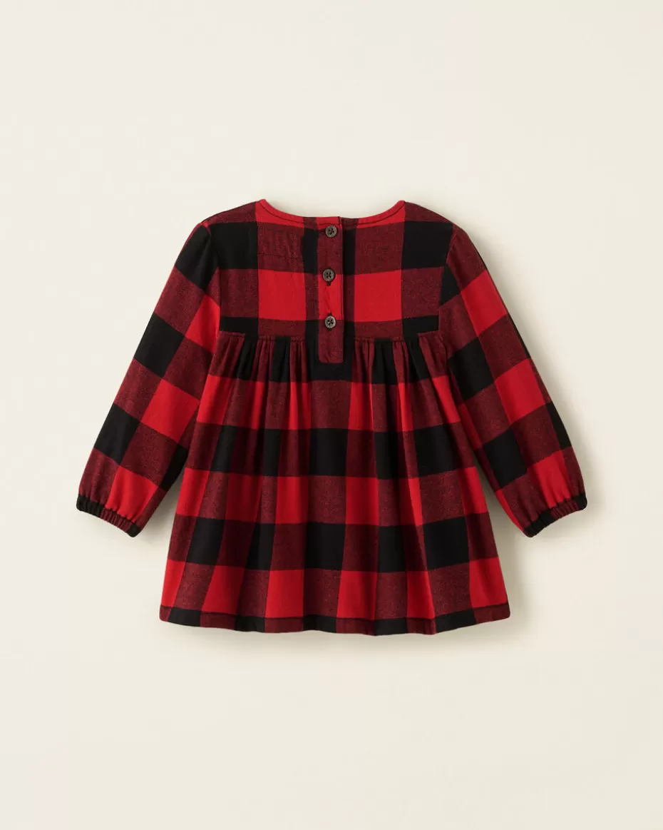 Best Roots Baby Park Plaid Dress