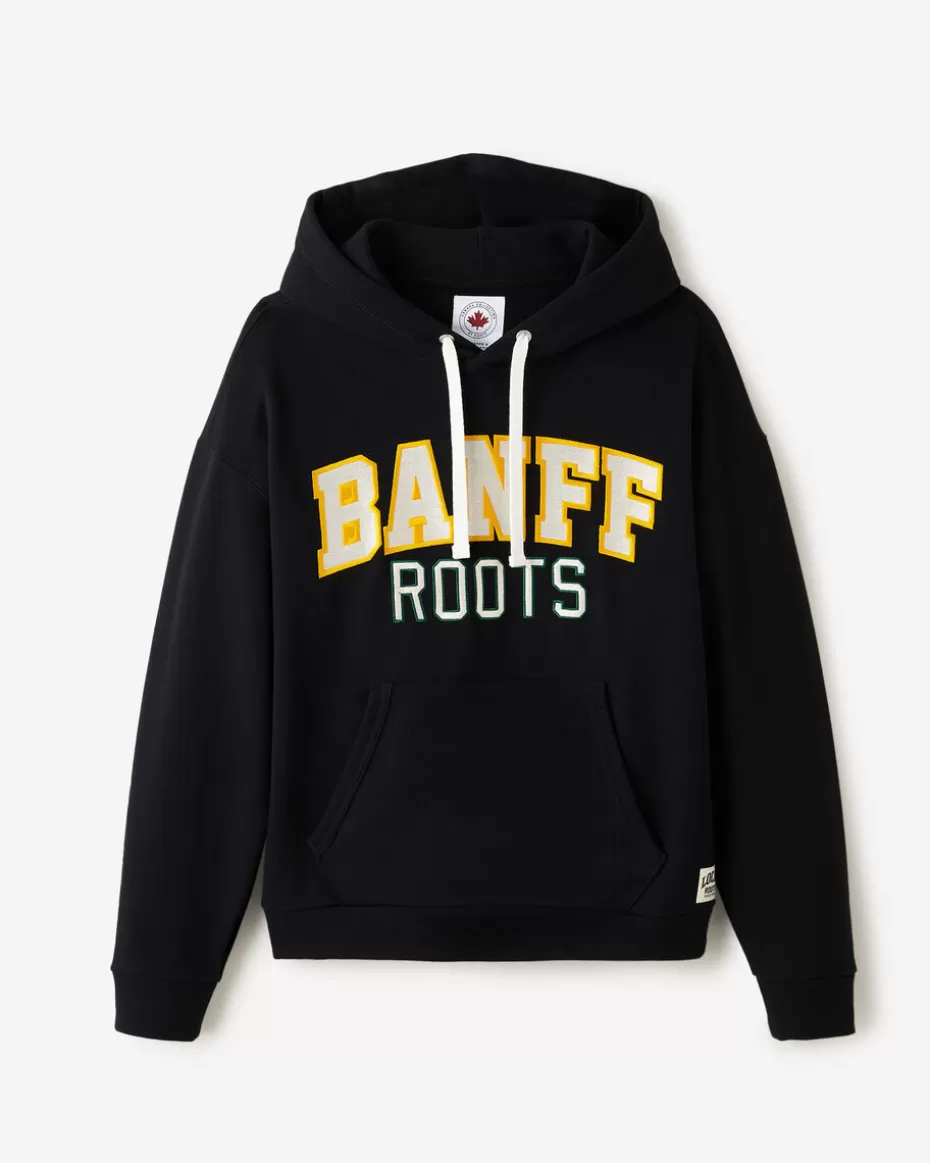 Best Sale Roots Banff Local Hoodie BLACK