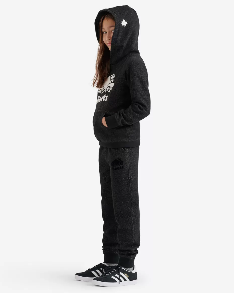 Hot Roots Boys Organic Park Slim Sweatpant BLACK PEPPER