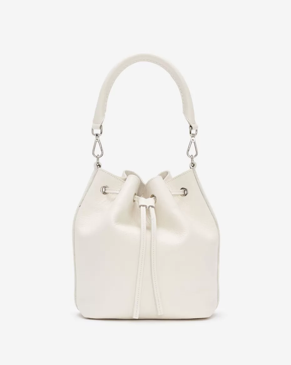 Sale Roots Bucket Bag Cervino IVORY/CAMEL