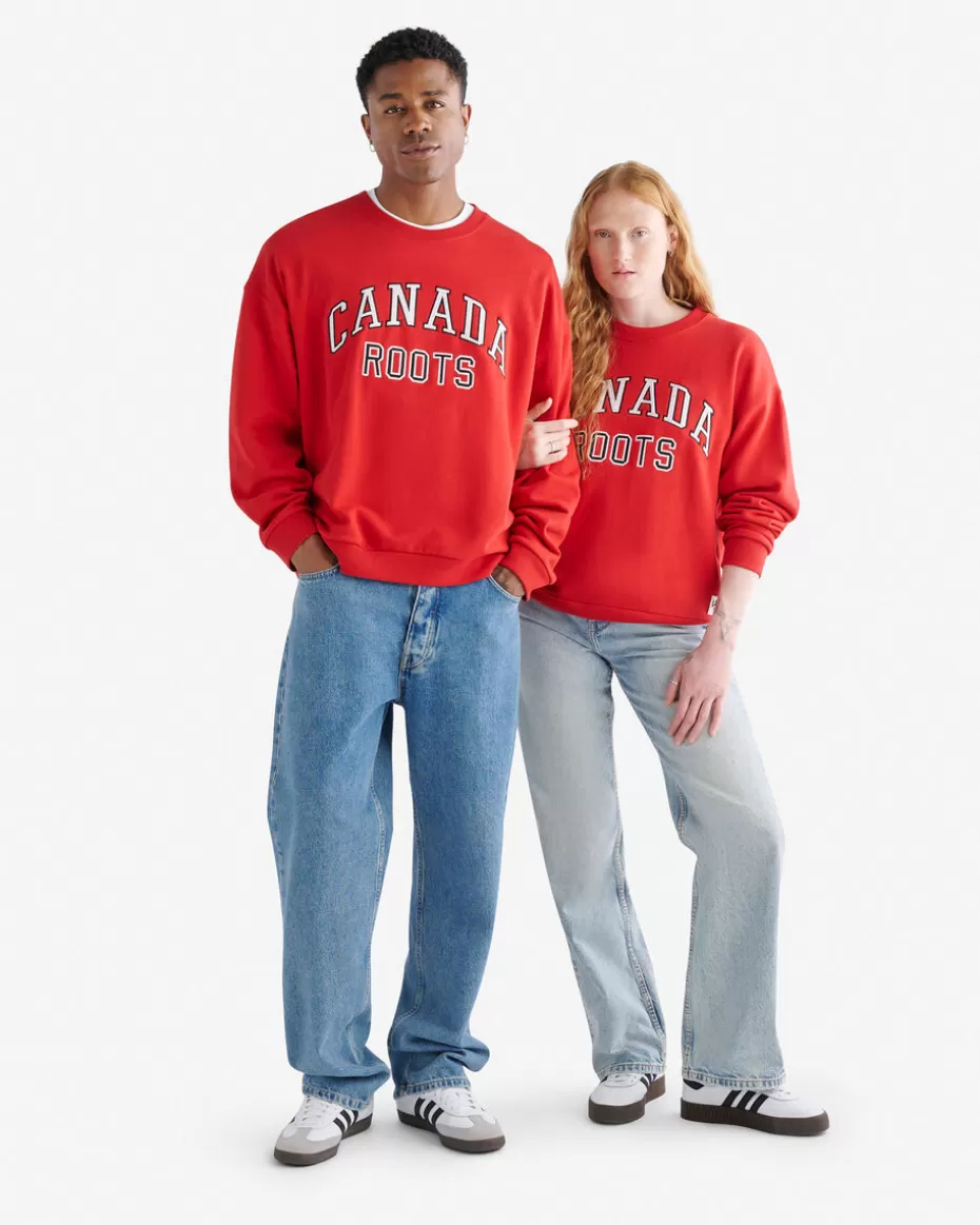 Outlet Roots Canada Local Crew SAGE RED