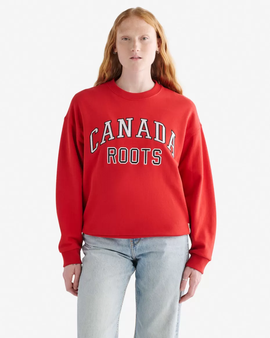 Outlet Roots Canada Local Crew SAGE RED