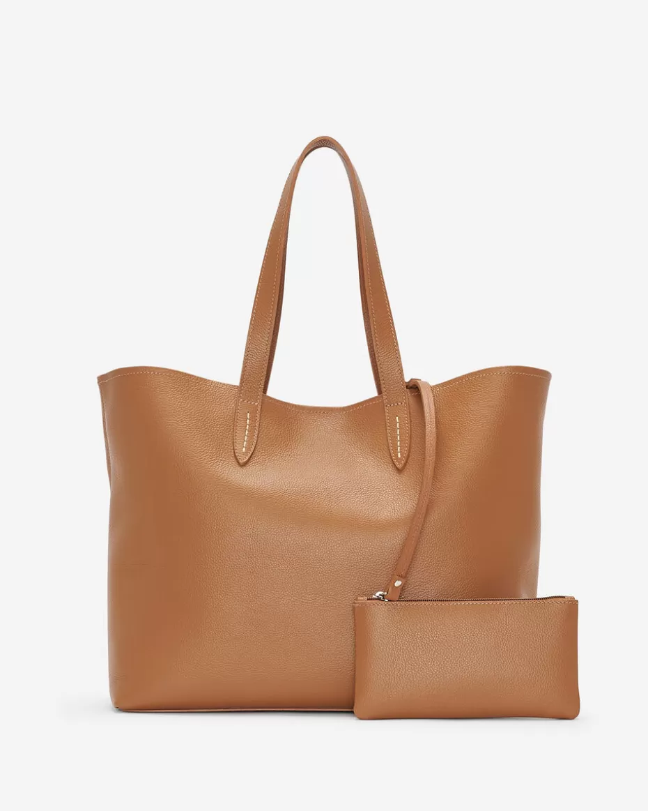 Best Sale Roots Carryall Tote Cervino TAN/POWDER PINK