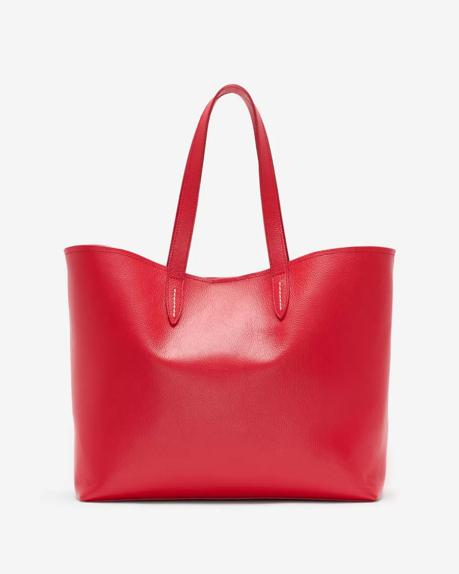 Outlet Roots Carryall Tote Cervino RACING RED/BLACK