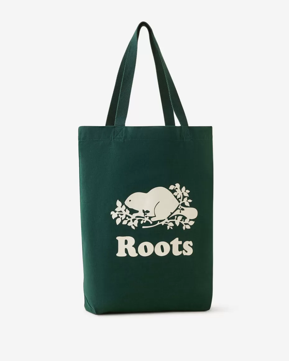 Sale Roots Cooper Tote VARSITY GREEN