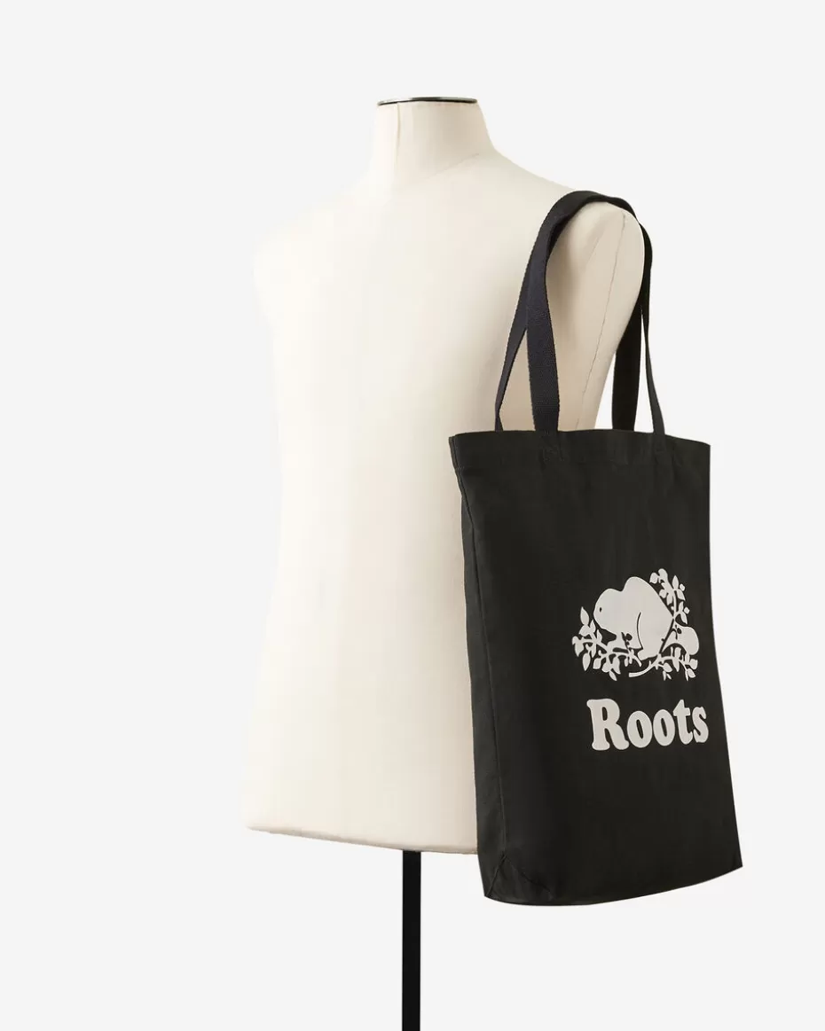 Clearance Roots Cooper Tote BLACK