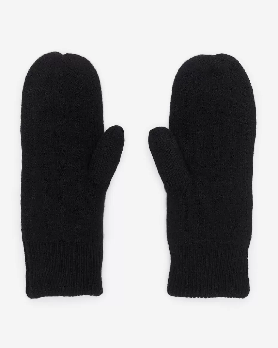 Store Roots Cozy Knit Mitten BLACK