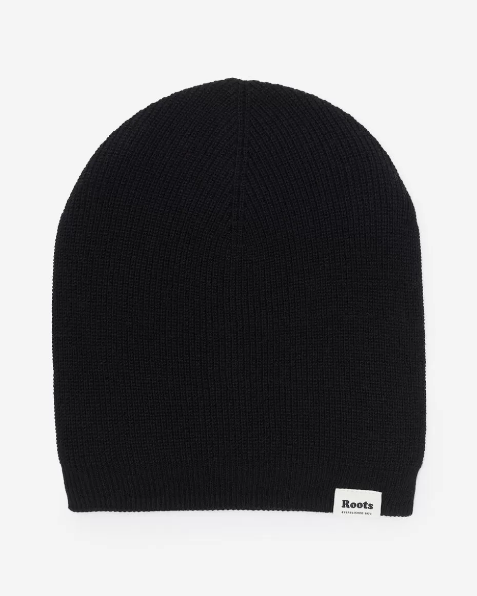 Flash Sale Roots Cozy Knit Slouch Toque BLACK