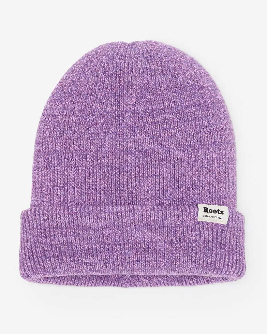 Cheap Roots Cozy Knit Toque PASTEL LILAC MIX