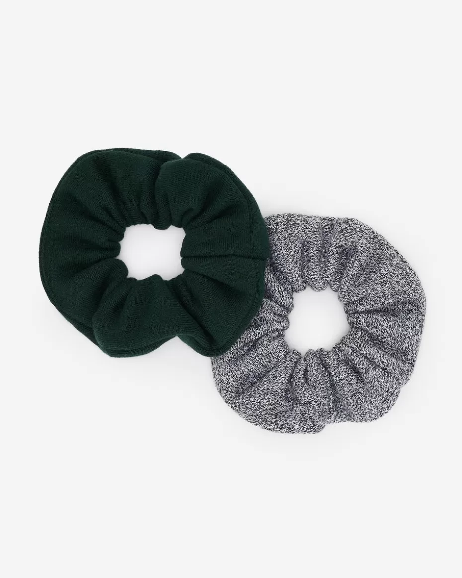 Hot Roots Everyday Scrunchie 2 Pack VARSITY GREEN