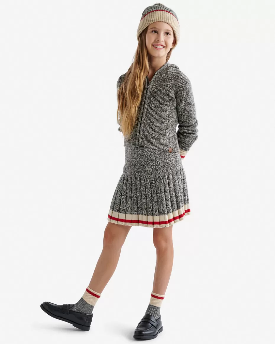 Flash Sale Roots Girls Cabin Skirt GREY OAT MIX