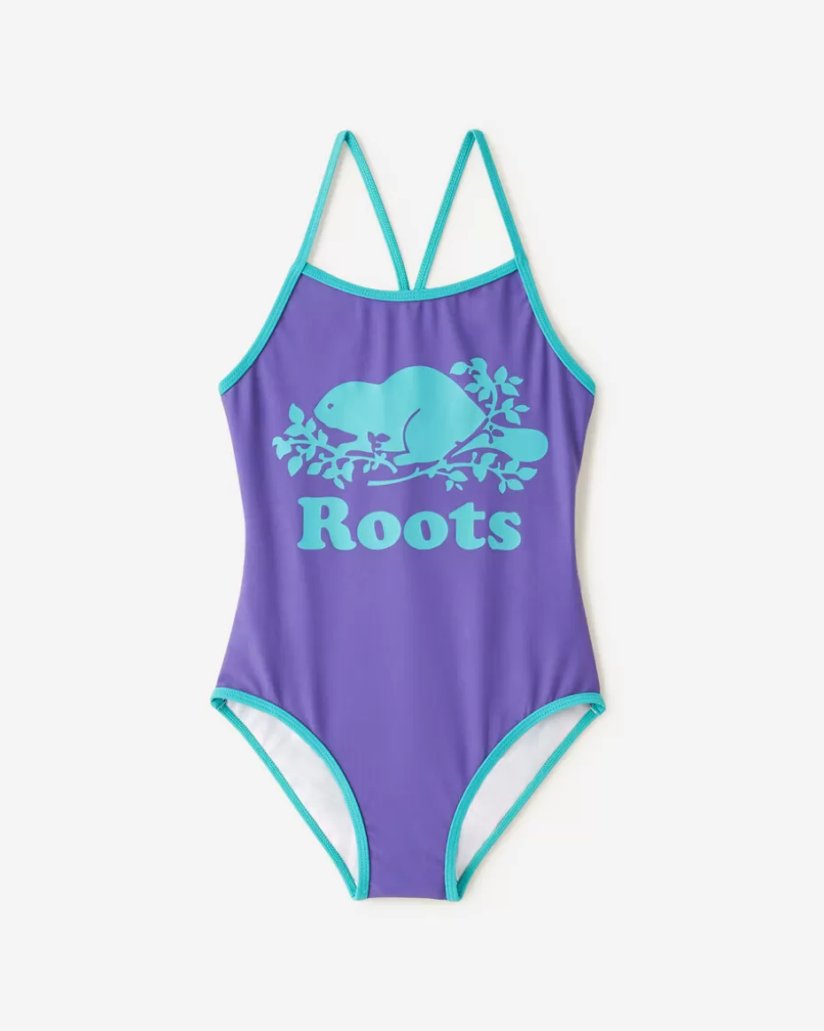 Best Roots Girls Cooper One Piece Swimsuit