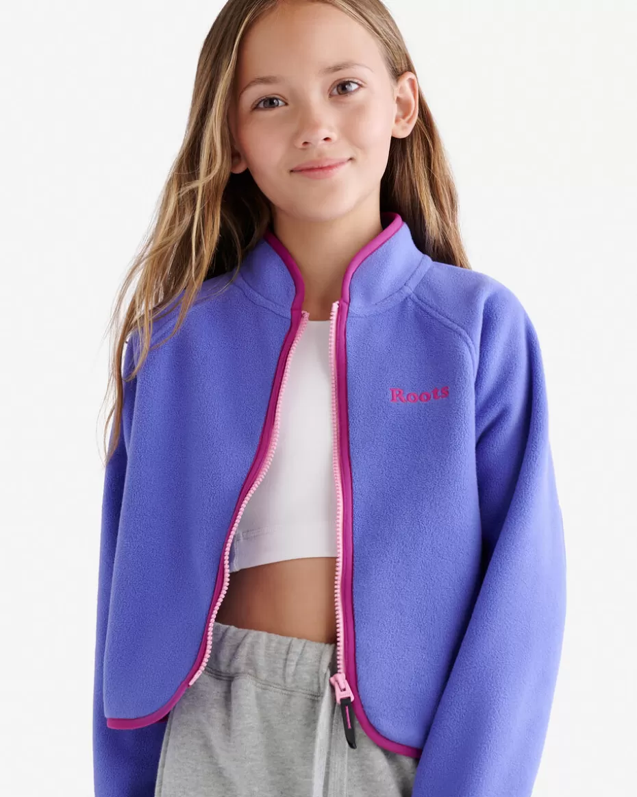 Discount Roots Girls Microfleece Jacket