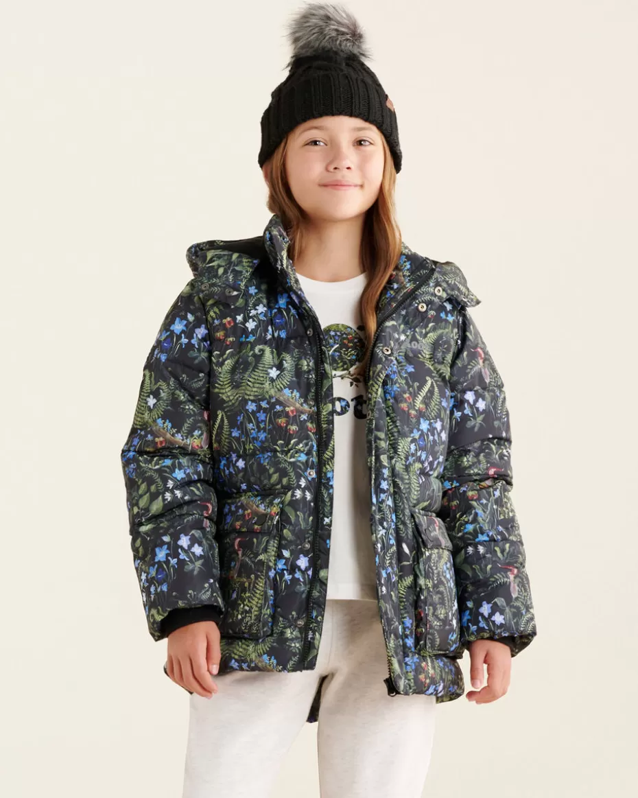 Shop Roots Kids Puffer Coat HEATHER COOPER