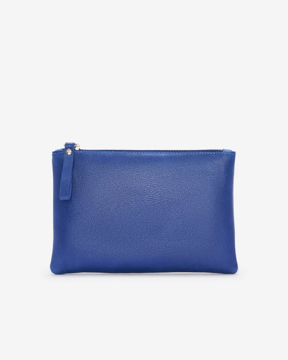 Hot Roots Large Zip Pouch Mirage ROYAL BLUE