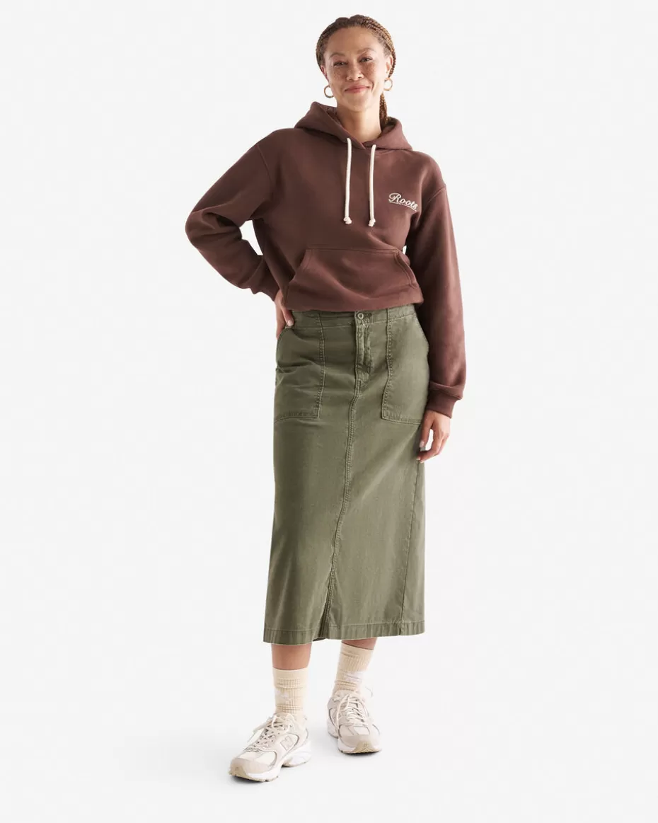 Discount Roots Levi's Surplus Skirt OLIVE GREEN