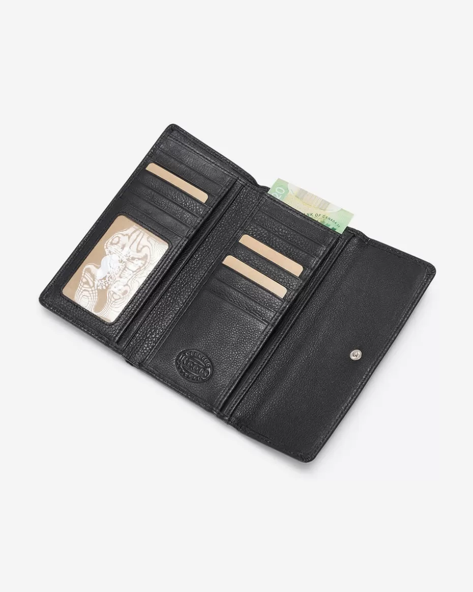 Hot Roots Medium Trifold Clutch Prince BLACK