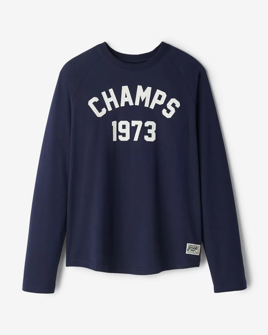 Best Sale Roots Mens 1973 Champs Raglan Long Sleeve T-Shirt