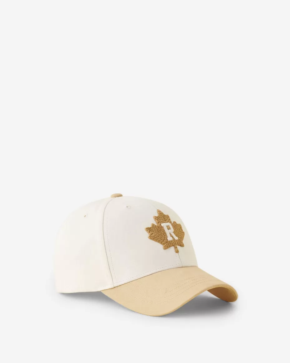 Flash Sale Roots Modern Leaf Baseball Cap EGRET