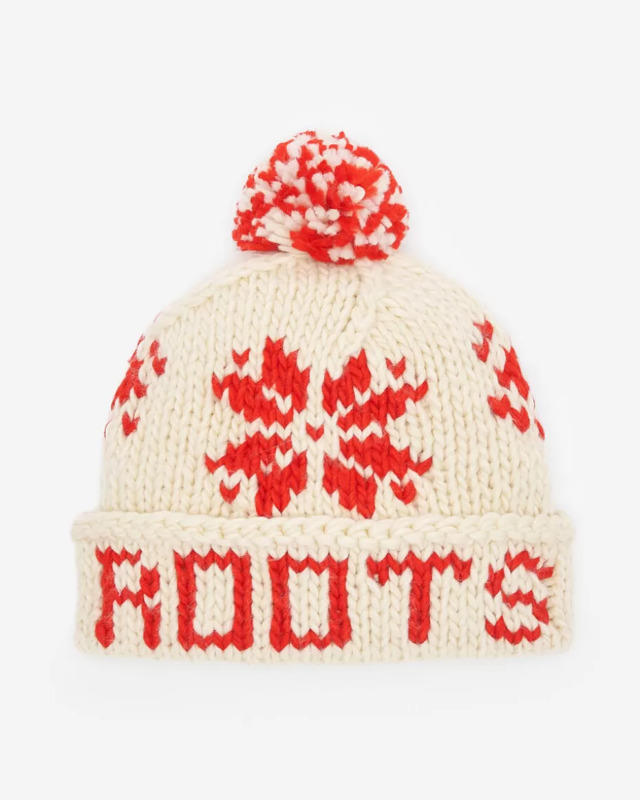 Flash Sale Roots Olivia Hand Knit Toque SEEDPEARL CREAM