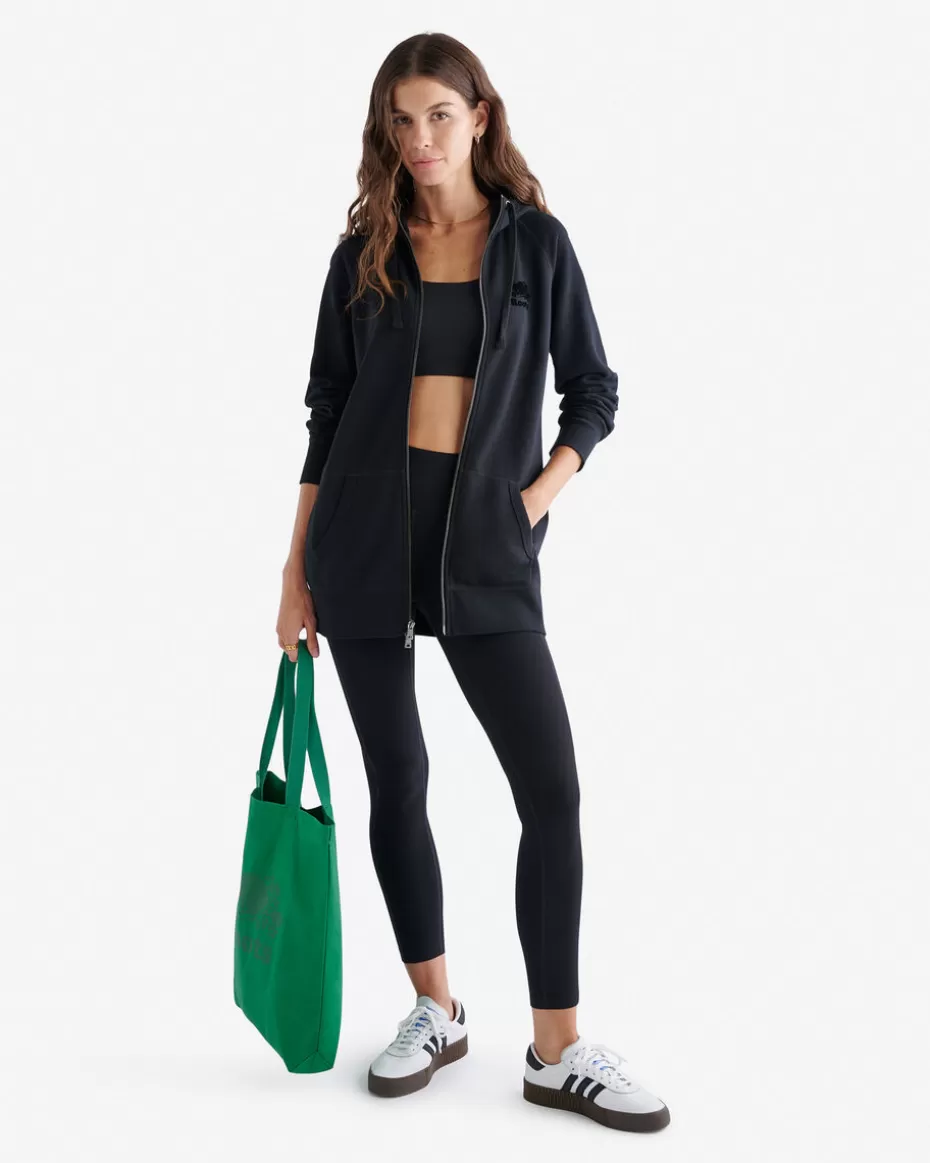 Online Roots Organic Capri Full Zip Hoodie