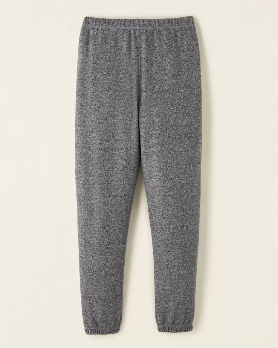 New Roots Organic Cooper High Waisted Sweatpant SALT & PEPPER