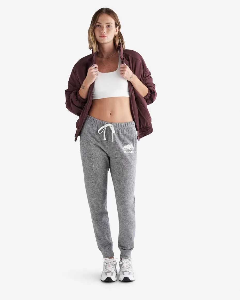 Flash Sale Roots Organic Original Slim Cuff Sweatpant SALT & PEPPER