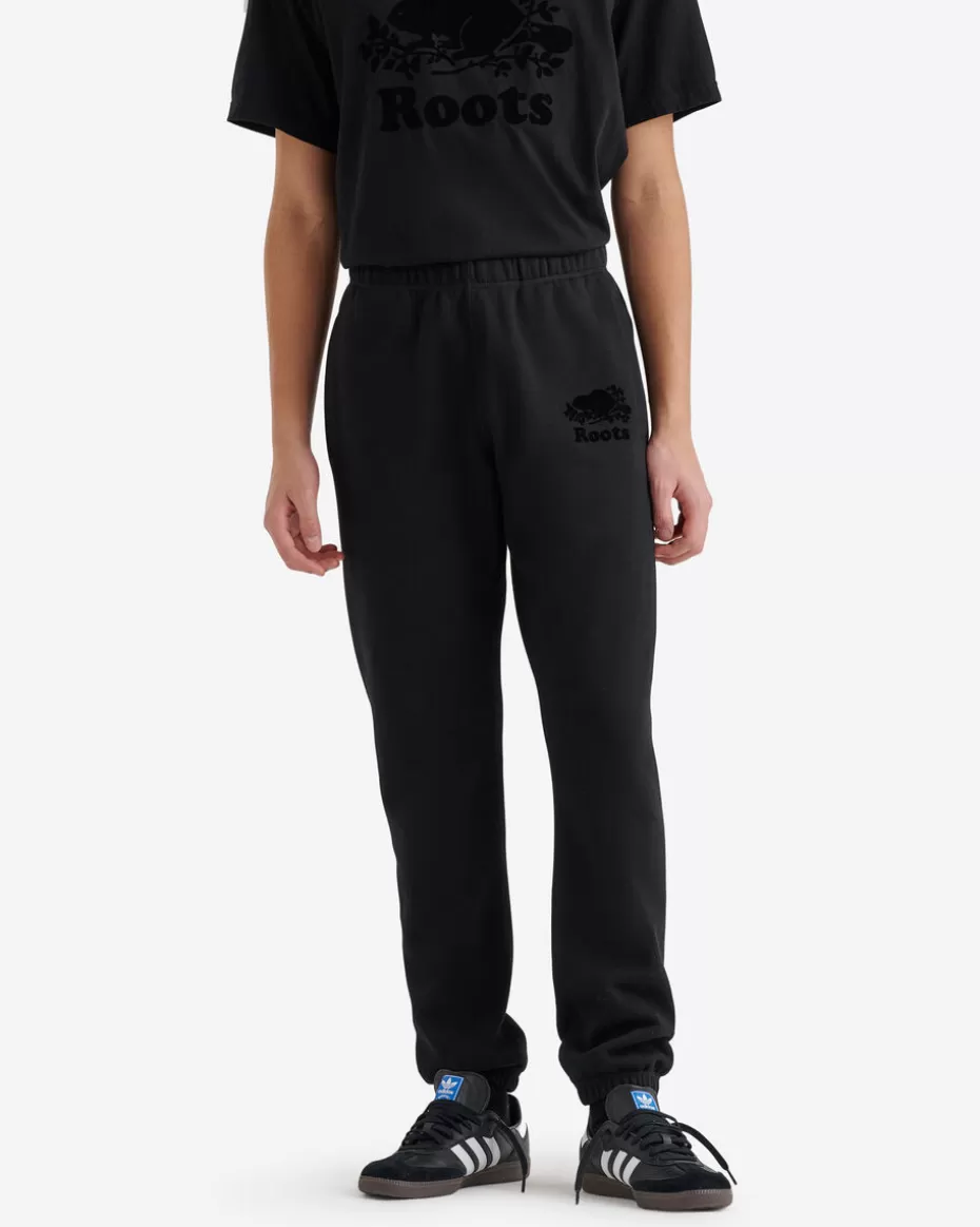 Sale Roots Organic Original Sweatpant BLACK/BLACK