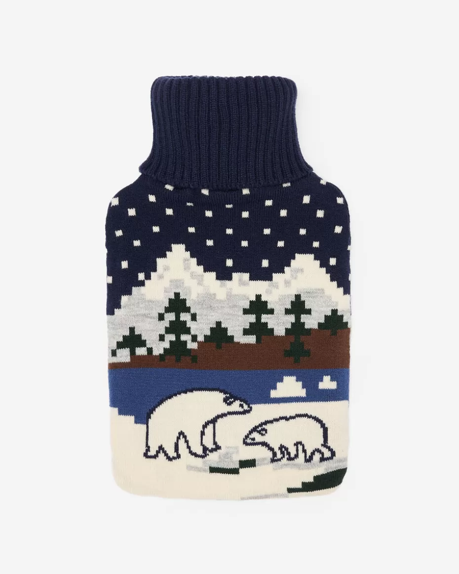 Shop Roots Polar Bear Hot Water Bottle MULTI