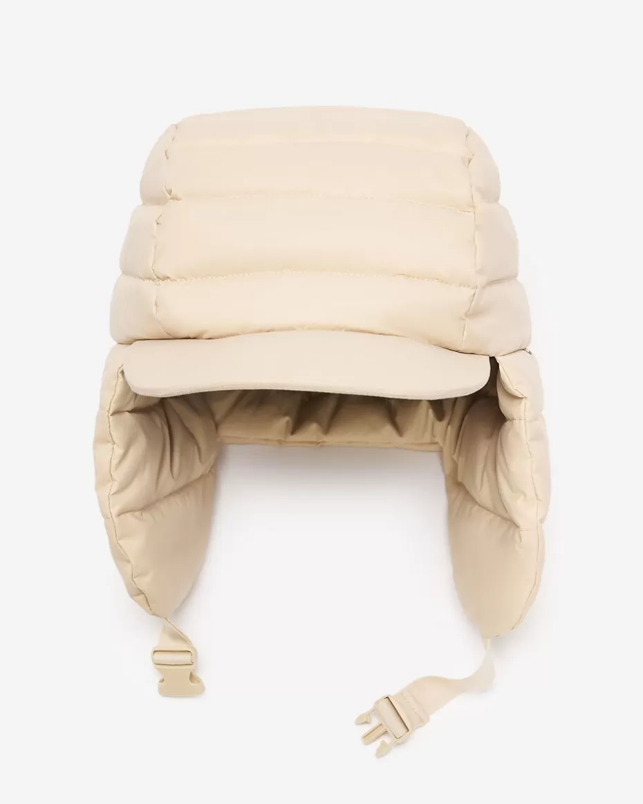 Hot Roots Puffer Ear Flap Hat TRUE KHAKI