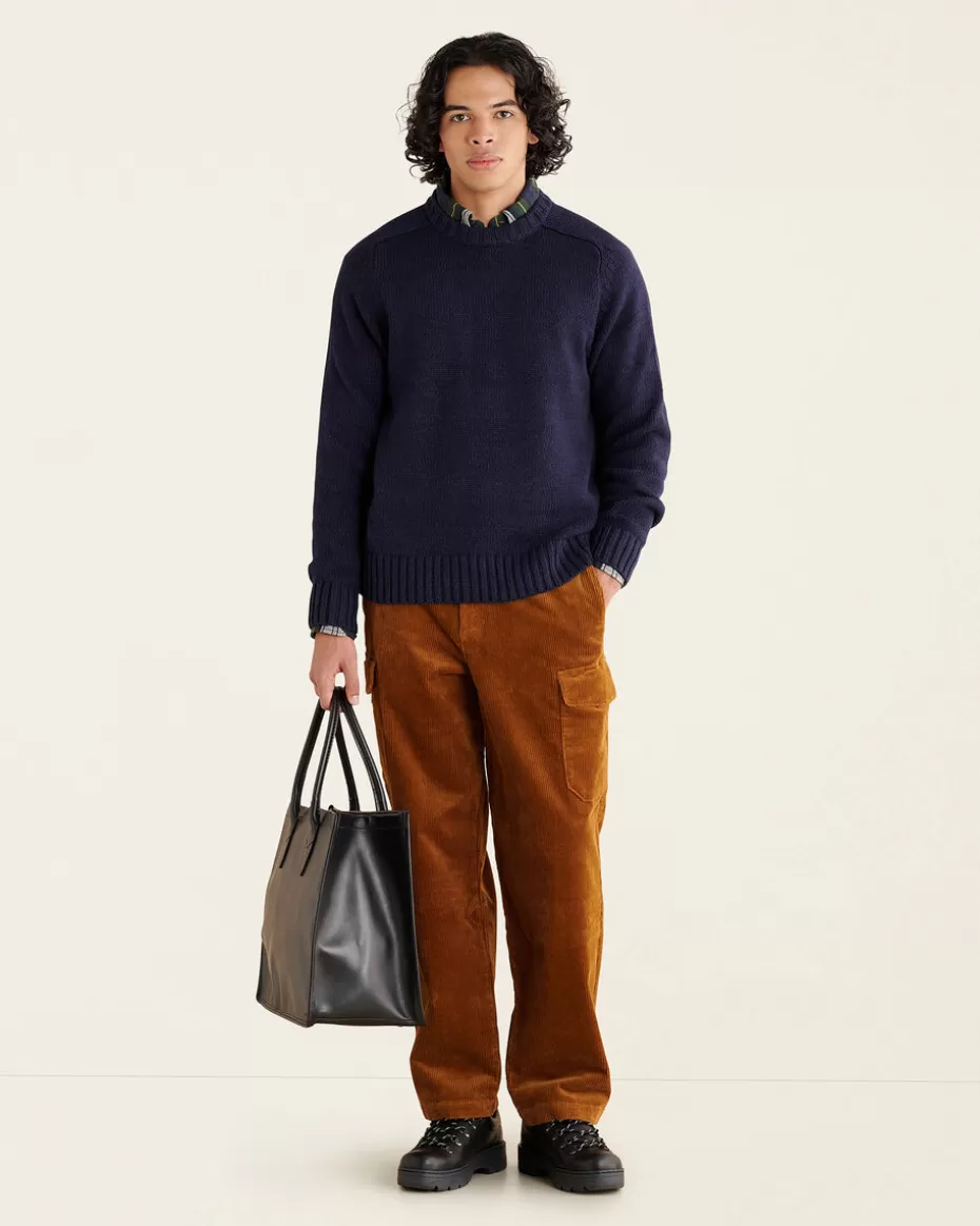 Store Roots Robson Relaxed Saddle Crew Sweater