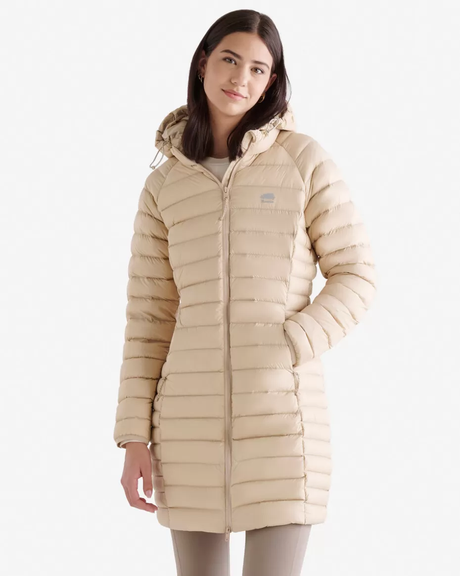 Clearance Roots Long Packable Down Jacket