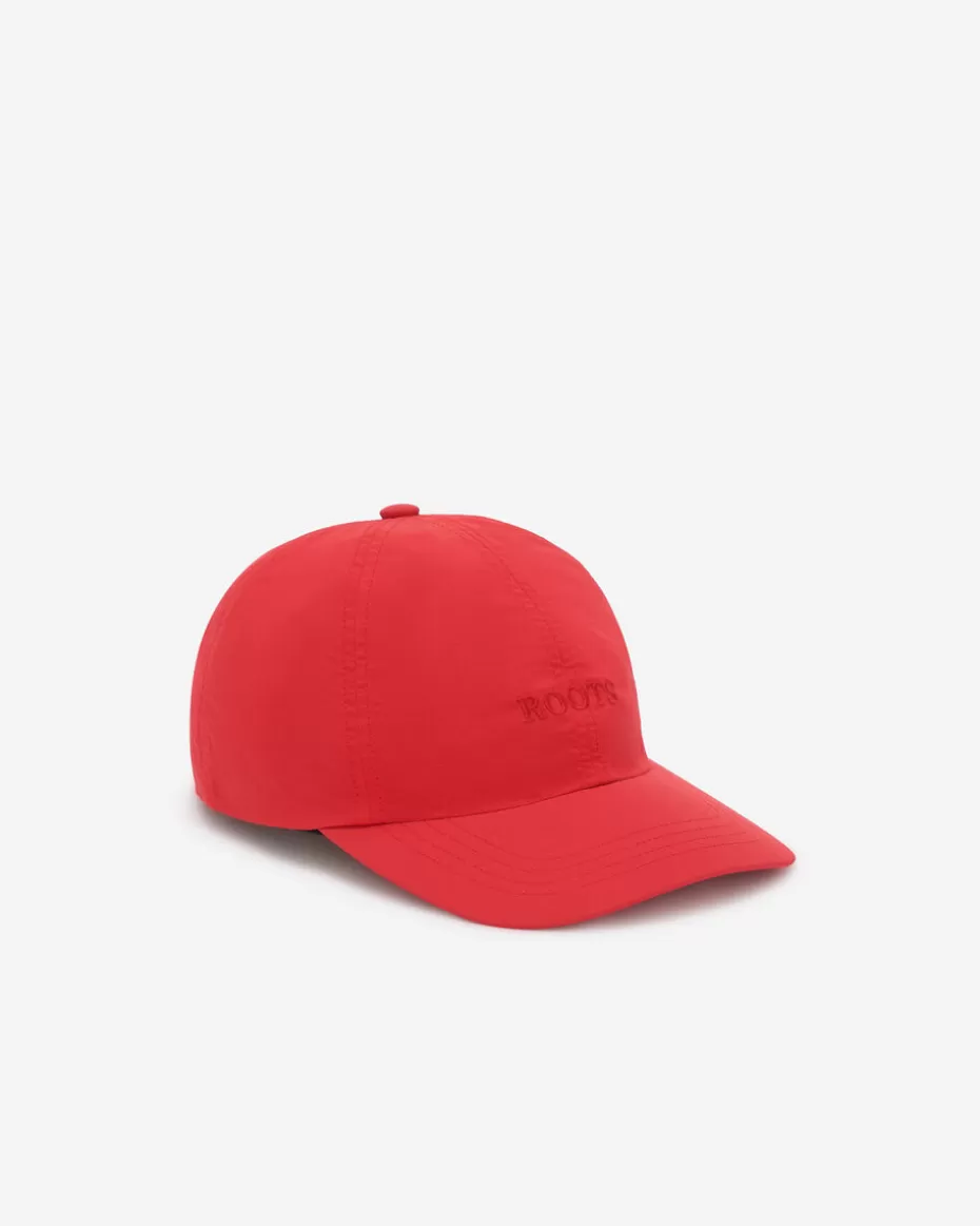 New Roots Nylon Baseball Cap JAM RED