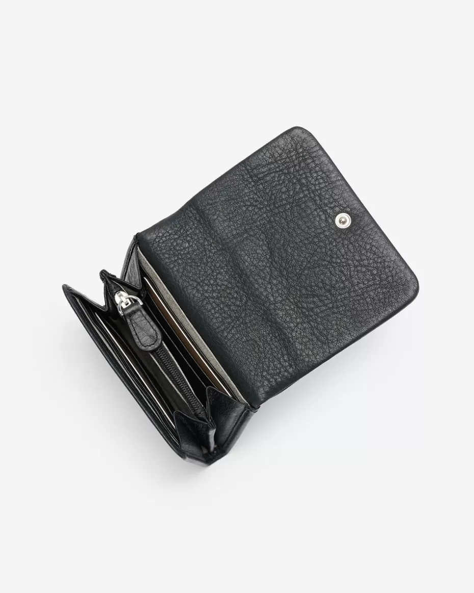 Best Roots Small Card Wallet Cloud BLACK