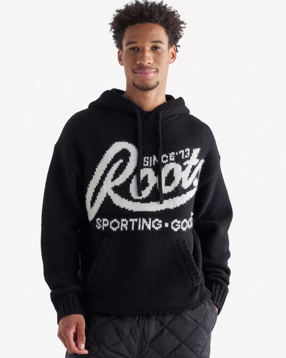 New Roots Sporting Goods Sweater Hoodie BLACK