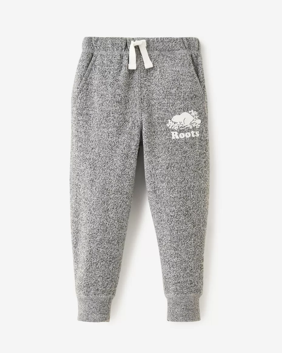 Online Roots Toddler Boys Organic Park Slim Sweatpant SALT & PEPPER