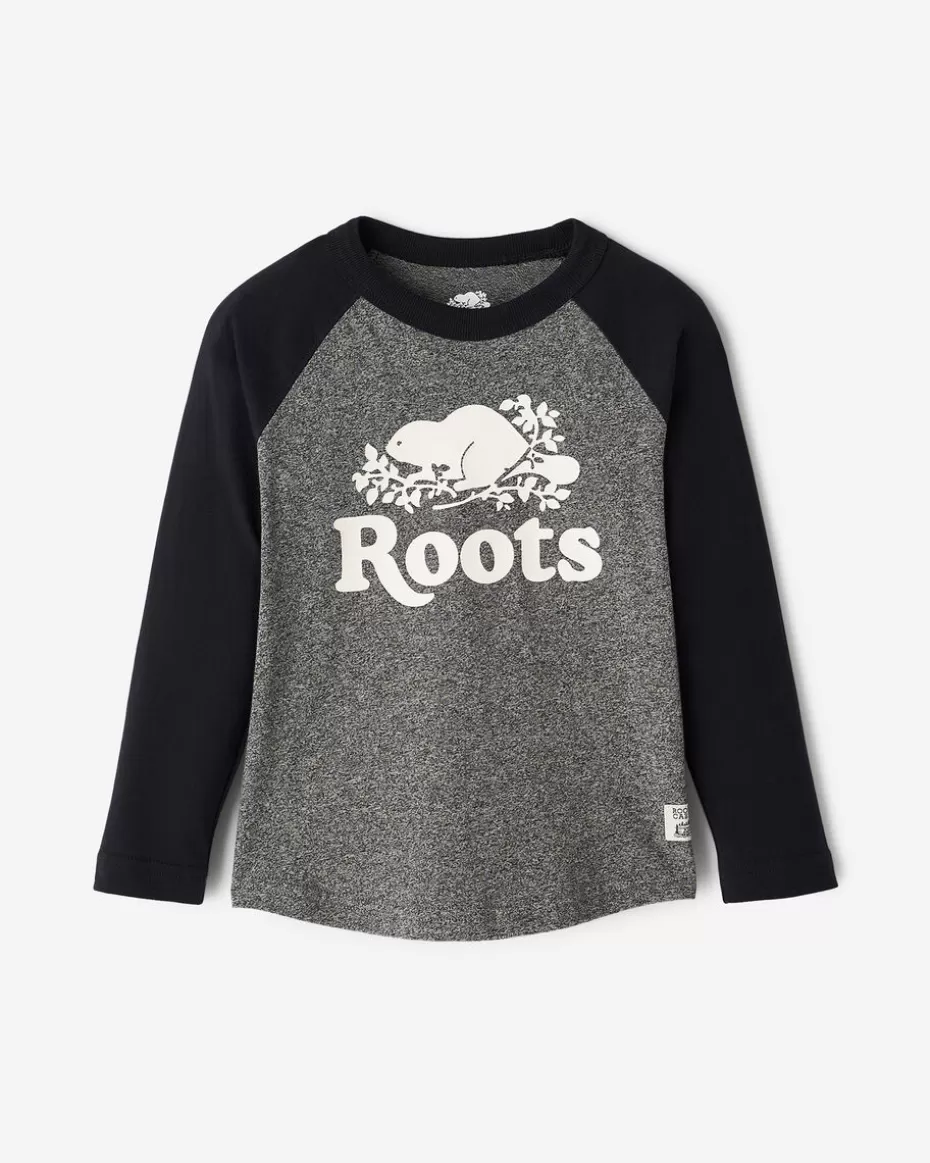 Clearance Roots Toddler Cabin Baseball T-Shirt