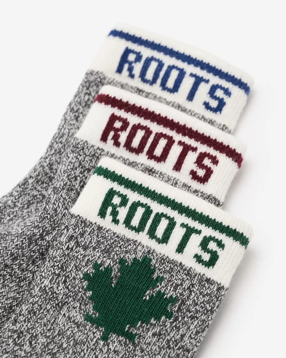 Best Sale Roots Toddler Cabin Maple Sock 3 Pack