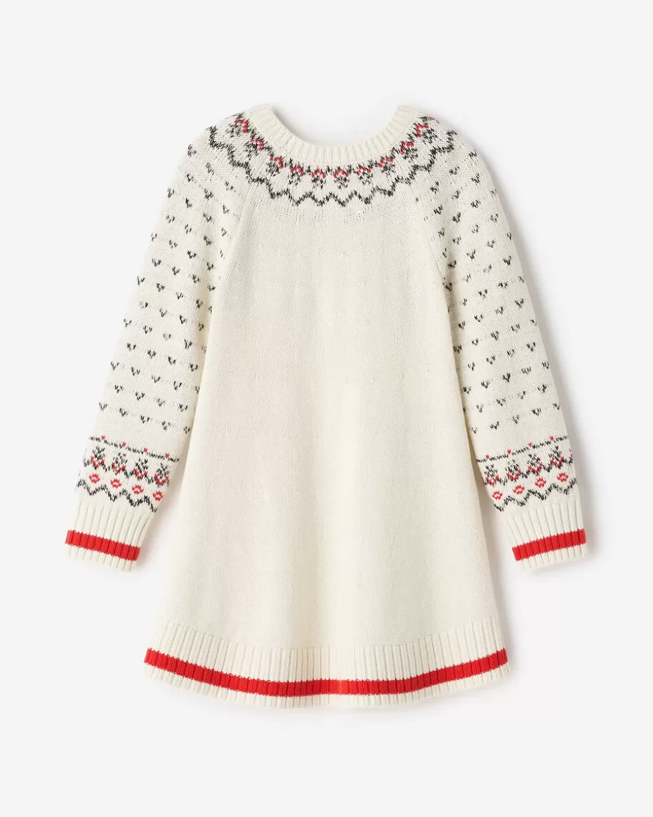 Sale Roots Toddler Girls Cabin Fair Isle Dress