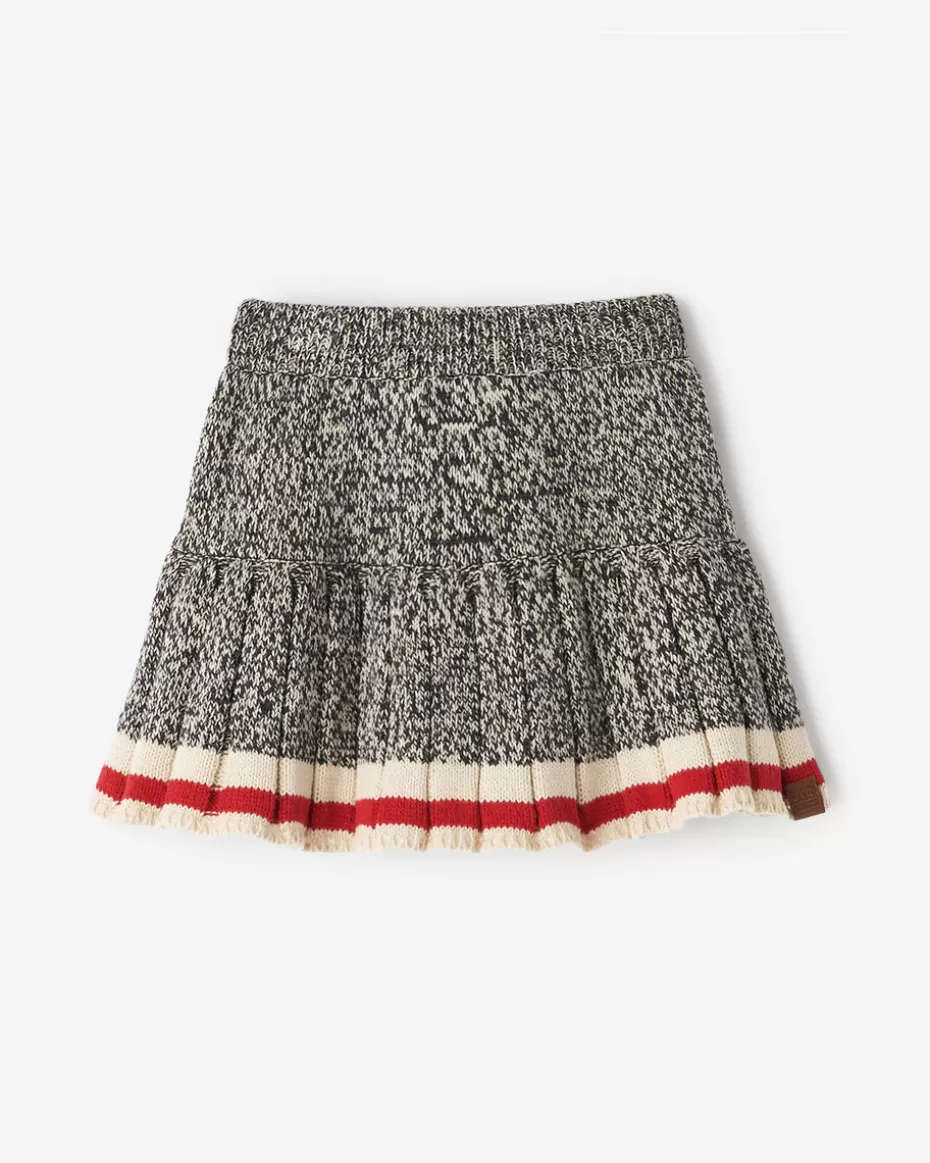 Fashion Roots Toddler Girls Cabin Skort GREY OAT MIX