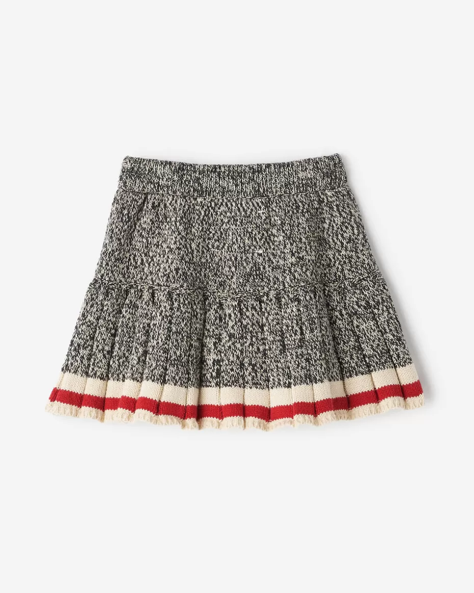 Fashion Roots Toddler Girls Cabin Skort GREY OAT MIX