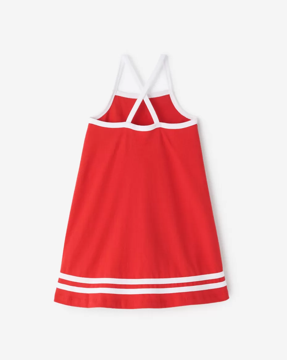 Hot Roots Toddler Girls Northern Athletics Dress JAM RED