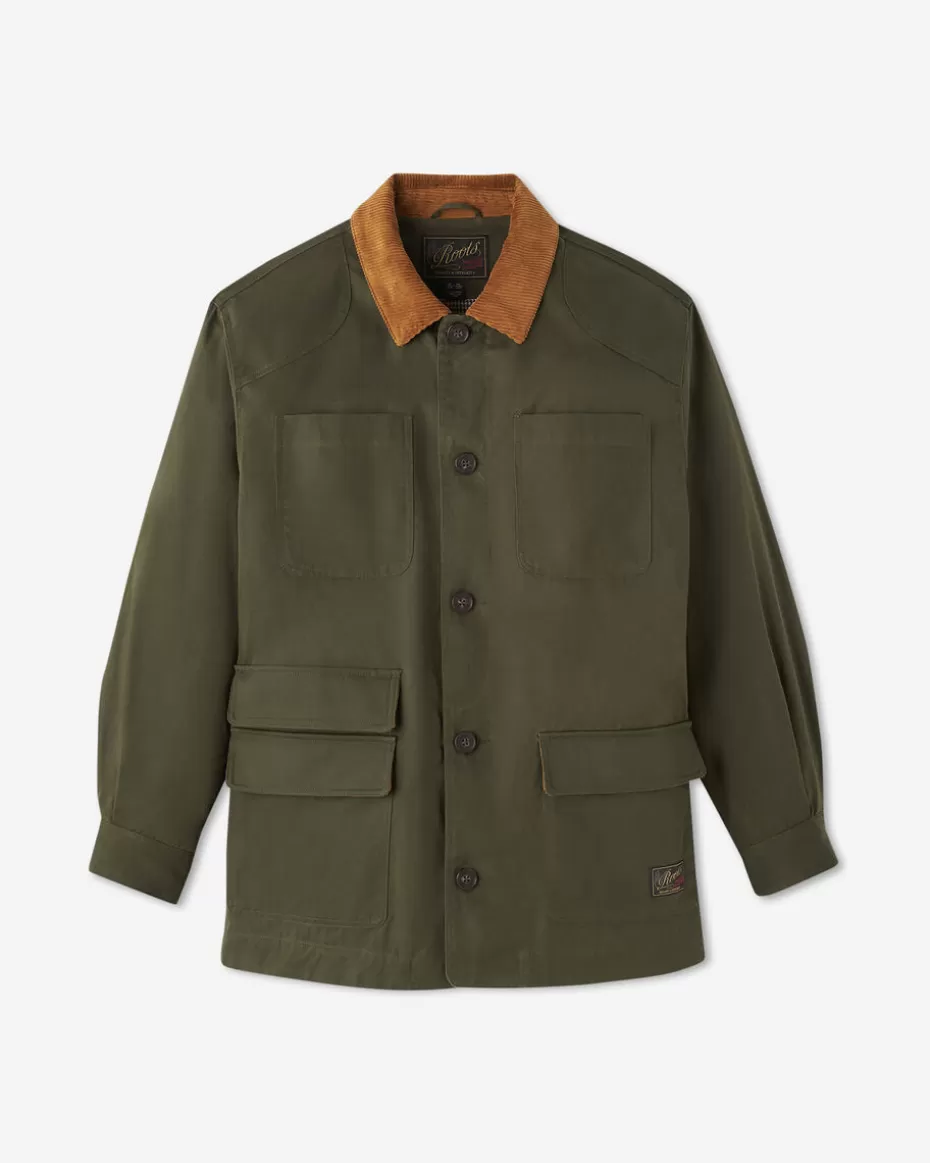 Flash Sale Roots Waxed Cotton Barn Jacket