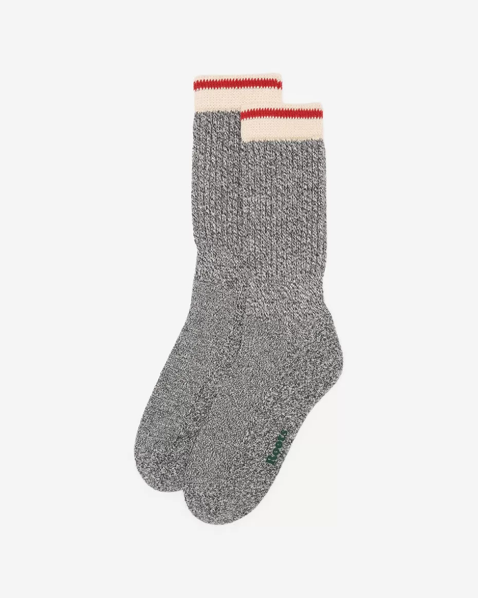 Hot Roots Womens Cabin Slouch Sock SALT & PEPPER