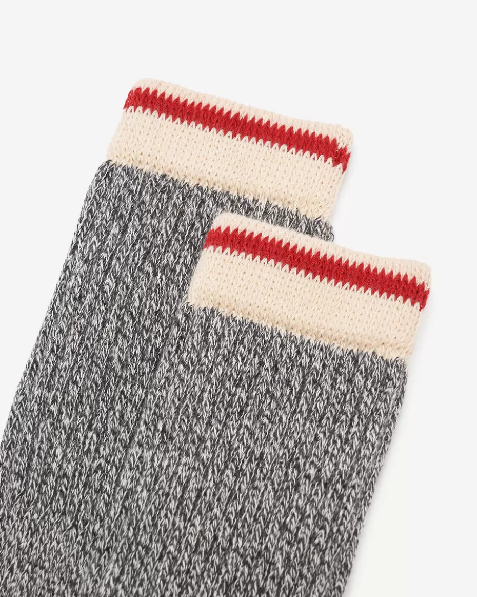 Hot Roots Womens Cabin Slouch Sock SALT & PEPPER