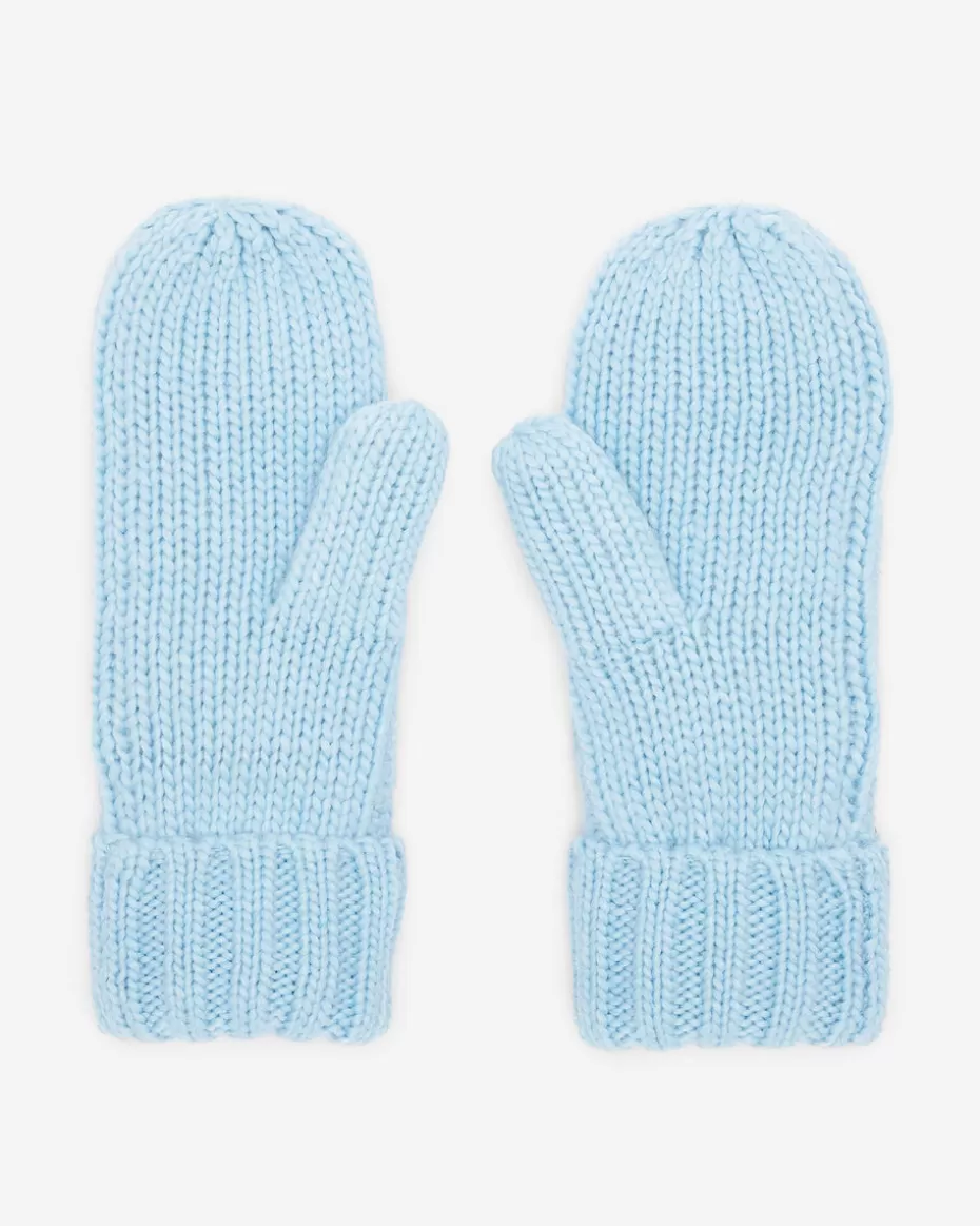 Flash Sale Roots Womens Olivia Cable Mitten CLEAR SKY BLUE