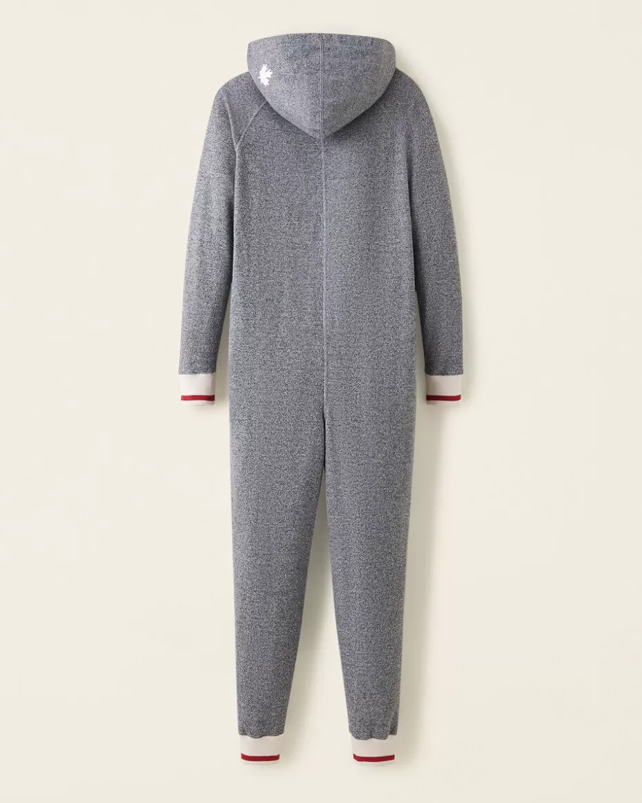 Sale Roots Womens Cabin Onesie SALT & PEPPER