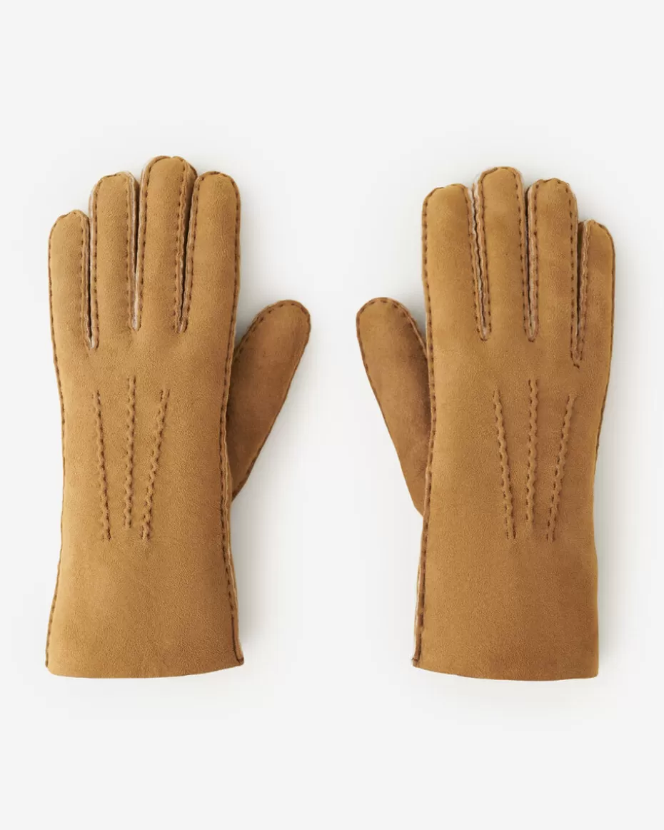 Flash Sale Roots Womens Shearling Glove TAN